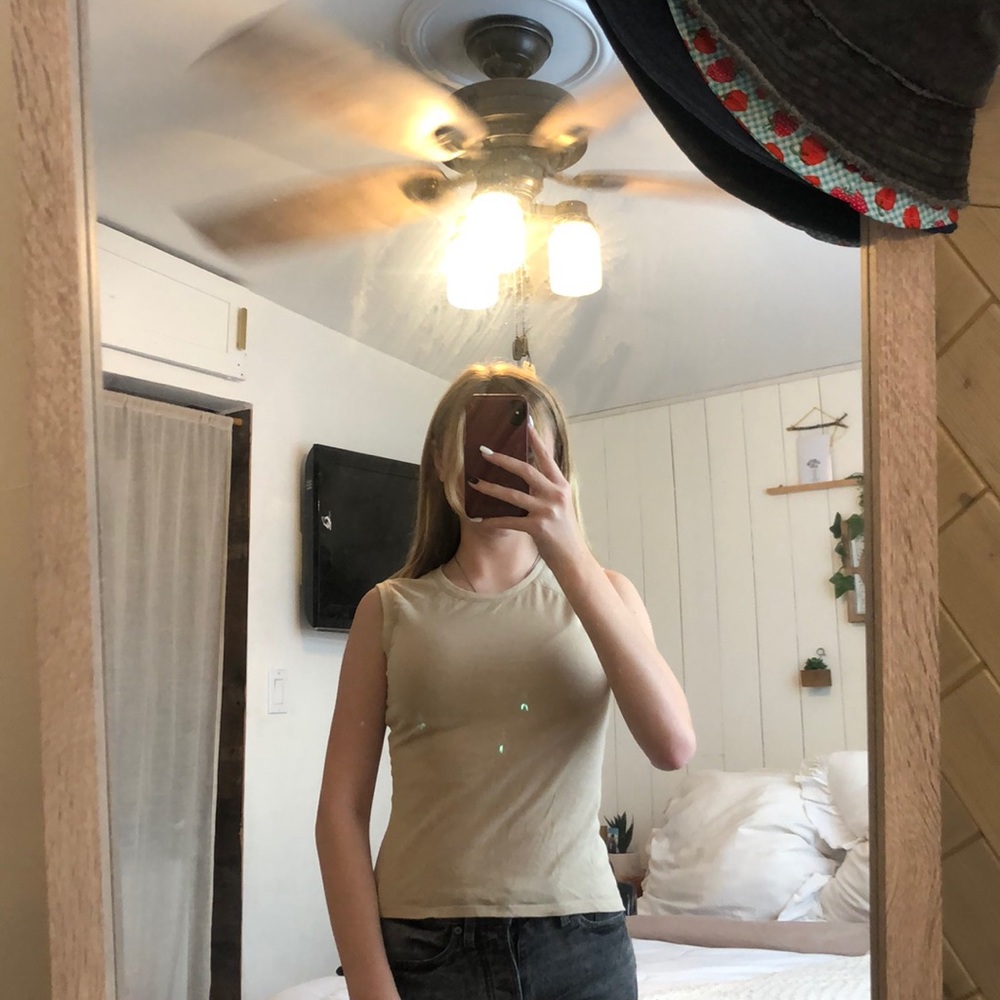 Aeropostale Tan tank top